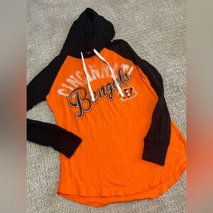 Bengals NFL Women's T-Shirt Hoodie